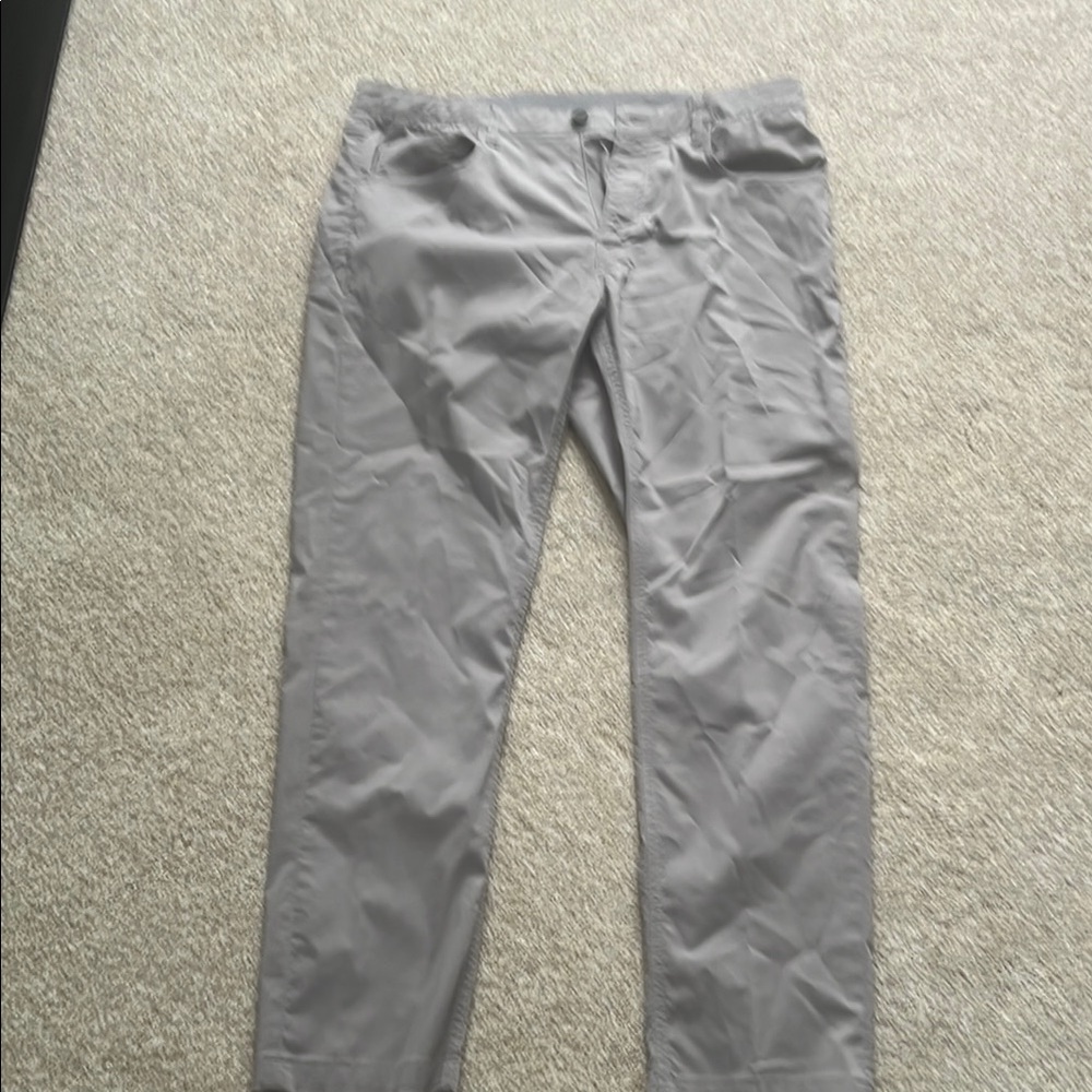 Faherty Gray Chinos Lightweight Cotton Blend